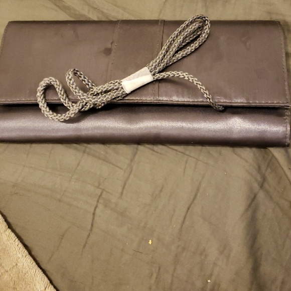 Never Used Gray Clutch - Picture 2 of 2